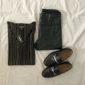 💎 Black and Gold express blouse💎
